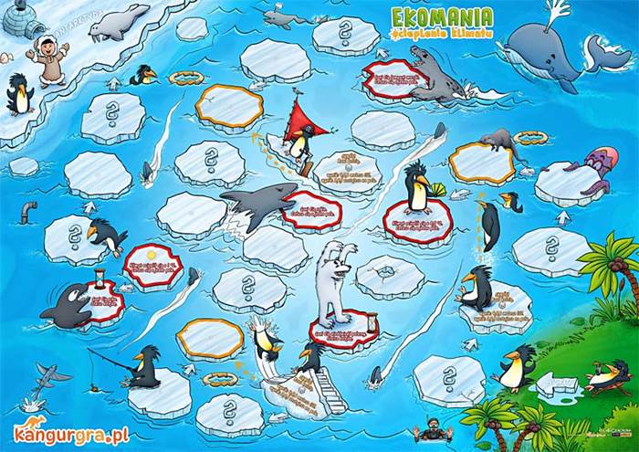 EKOMANIA edukacyjne GRY XXL dla DZIECI do nauki i zabawy KangurGra.pl