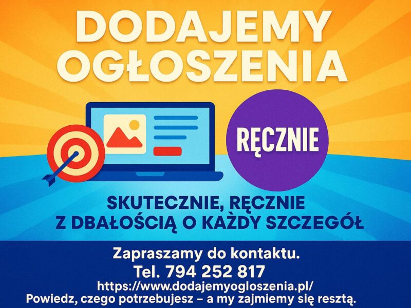Multiposting ogłoszeń - Publikacja ogłoszeń na wielu portalach