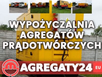 Wypożyczalnia agregatów prądotwórczych o różnej mocy