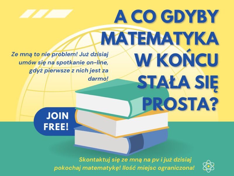 Korepetycje z matematyki - egzamin ósmoklasisty, matura